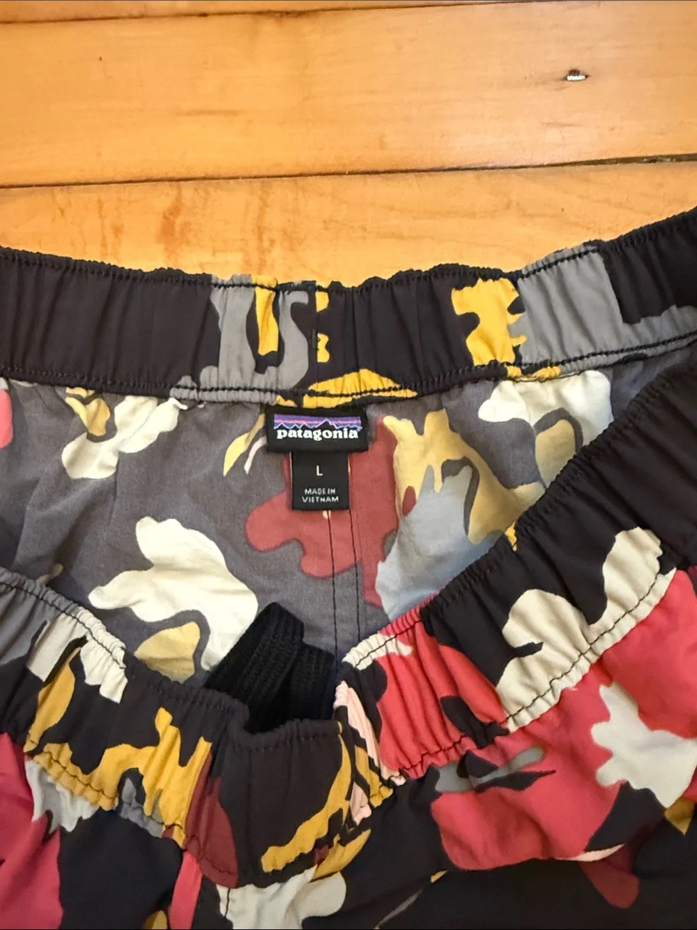 Patagonia Women's Floral Print Pull-On Shorts - Black/Multi